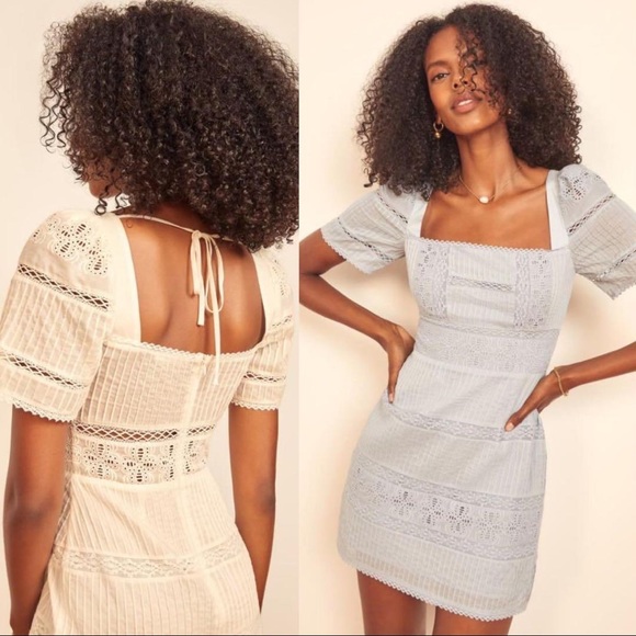 Reformation Shore Eyelet Dress- *Rare* - Picture 2 of 9